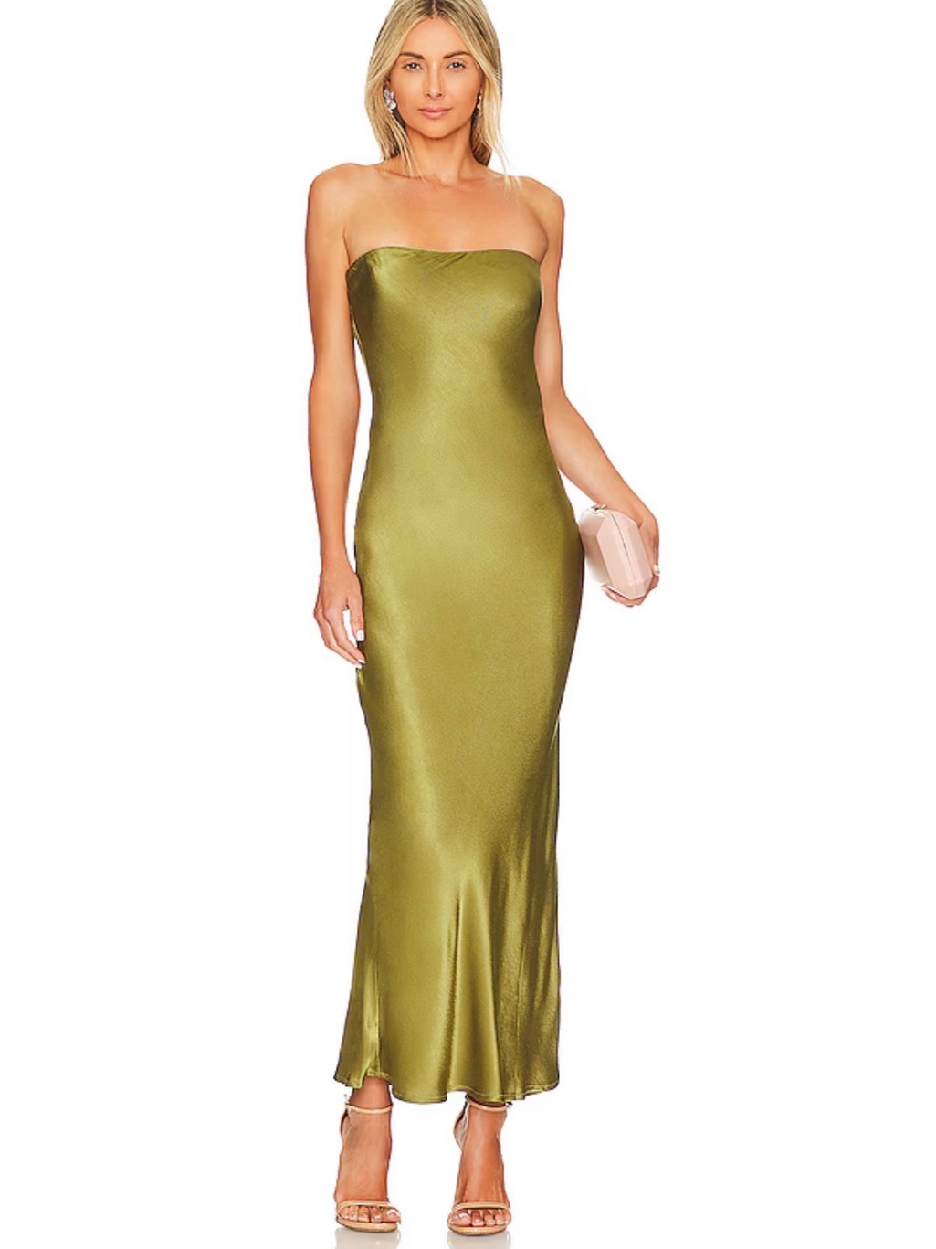 Sndys X Revolve Angel Strapless Midi Dress